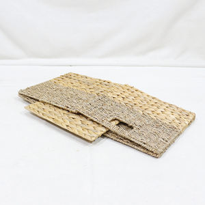 Panier de rangement en herbe de mer écologique et moderne Comehome, cube, gain de place, organisateur tissé - Product Image 6