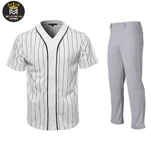 Fabricant professionnel pratique porter l'uniforme de baseball nouveauté dernière conception uniforme de baseball pour les hommes - Product Image 1