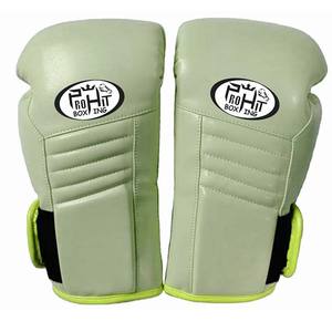 Venta caliente personalizado PU cuero chico guantes nuevo estilo de perforación guantes de boxeo con logotipo impreso para artes marciales y boxeo - Product Image 4