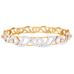 Ishi Diamonds Brilliance 18K Gold Brazalete de diamantes cultivados en laboratorio - Product Image 2