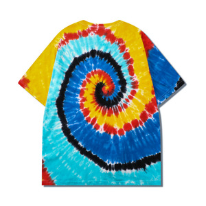 Tie Dye เสื้อเชิ้ตผ้าฝ้ายสีขาวสำหรับผู้ชาย Tie Dye 100% จากประเทศไทย - Product Image 3
