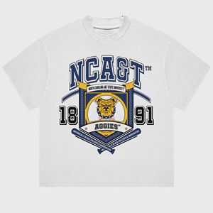 Camiseta gráfica de Carolina del Norte A & T Aggies Bulldog, ropa universitaria Unisex, camiseta universitaria Bold NC A & T - Product Image 4