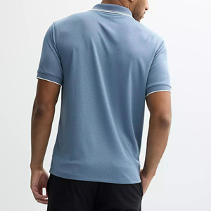 Article le plus vendu t-shirt polo à manches courtes pour hommes hip hop 100% coton personnalisé imprimé logo coupe ample polo pour hommes - Product Image 6