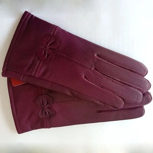 Cuir véritable chaud hiver femmes hiver 2025 mode femmes cuir mode gants pour femmes - Product Image 6
