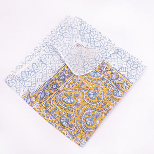 Unisex 100% Cotton <b>Square</b> Bandana <b>Scarf</b> Multicolor Handmade Eco-friendly Fashion Headwear Sweat Absorbing Casual Sports Outdoor - Product Image 2