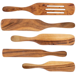 Espátula de pan de masa fermentada de madera, herramienta para hornear, mezclar, cuchara de masa fermentada, palo agitador de 2 piezas, proveedor al por mayor - Product Image 3