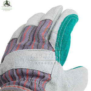 ถุงมือหนังแท้แบบแยกชิ้น ดีไซน์ล่าสุด โลโก้สั่งทำ คุณภาพสูง สวมใส่สบาย ปราศจากซิลิโคน ปลอดภัย สำหรับผู้ใหญ่ งานหนัก - Product Image 5