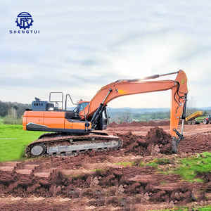 Excavadora de Orugas de 60 Toneladas en Oferta, Maquinaria de Construcción con Motor Cummins, Capacidad de Cucharón de 4.6 m, Potencia de 377 kW, Incluye Bomba de Motor - Product Image 3