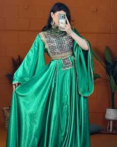 ชุดเดรสสไตล์วินเทจงาน afghan kuchi งานปักพื้นเมืองของชนเผ่าชาวอัฟกานิสถานชุดกระโปรงสำหรับงานเทศกาลวัฒนธรรม - Product Image 3