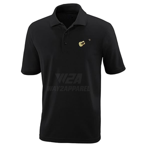 Hecho en el mejor material bordado Polo camiseta personalizada su propio diseño nuevo estilo bordado Polo camiseta - Product Image 1