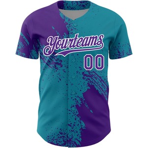 High Quality American Baseball Jerseys Custom Stitched Embroidery Plus Size MLL American Baseball Teams Sports Uniform Jersey - Product Image 2
