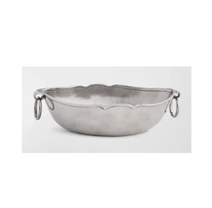 2024 vente chaude décoratif métal personnalisé bol de service or blanc nourriture Fruits Dates bol de service pour décor de table à manger - Product Image 4