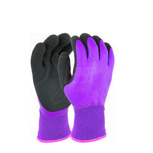 ถุงมือกันความเย็นพร้อมด้ามจับกันลื่นและซับในนุ่ม ถุงมือป้องกันความร้อนและความเย็นสำหรับงานอุตสาหกรรม - Product Image 1