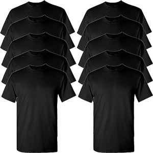 Commande directe T-shirt en coton lourd Nouvelle collection d'été Coupe classique pour un confort ample T-shirts en coton du Bangladesh - Product Image 6