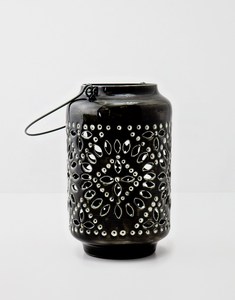 Farol de metal Ramadan Kareem con tallas intrincadas, perfecto para bodas, fiestas, funciones religiosas, banquetes - Product Image 5