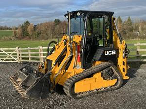 Mini Cargadora 1CXT JCB de 50HP con Motor de 60KW, Retroexcavadora Delantera y Trasera para Trabajos de Construcción y Agrícolas de 500 kg - Product Image 5