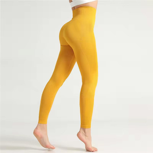 Ropa deportiva Ropa de gimnasio Ropa deportiva Mujer Ropa de fitness Pantalones de yoga Mujer Leggings Slim Fit Yoga Mujeres Legging Venta al por mayor Tarifa OEM Personalizado - Product Image 1