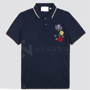 Polos deportivos de color sólido suaves y cómodos que absorben la humedad, Polo de alta calidad con logotipo personalizado, novedad - Product Image 1