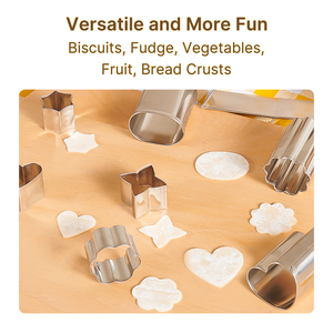 9-12 Pcs Oval Tooth Shaped Stainless Steel <b>Cookie</b> Cutters for Biscuits, Fondant, Vegetables, and Cake Pastry Baking <b>Molds</b> - Product Image 4