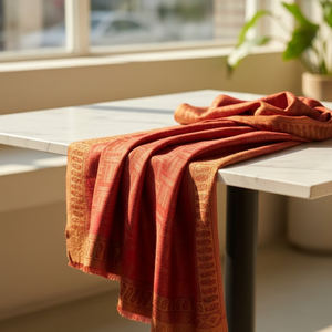 Luxury Woolen Kullu <b>Shawl</b> 80x40 Inch Soft and Warm Traditional Himalayan Handwoven Art <b>for</b> Winter Wear at Good Price - Product Image 3