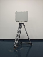 Radar de Detección de Objetivos Terrestres y Costeros IP67 1D AESA, Sistema de Monitoreo Perimetral de 30 km, Radar de Seguimiento con Control Remoto Directo de Fábrica