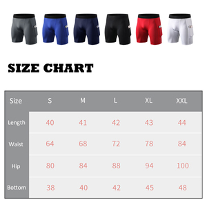 Pantalones Cortos de Compresión Personalizados para Hombre, Transpirables, de Alta Calidad, Ligeros, Deportivos, de Cintura Media, Listos para Enviar - Product Image 6