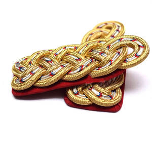 Uniforme ceremonial revestido de alta calidad, Charretera, tabla de hombro, tablas de hombro uniformes - Product Image 2