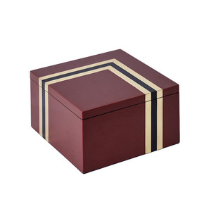 Joyero lacado de color de diseño personalizado, madera MDF, Cajas de Regalo de madera de lujo, mayorista en Vietnam - Product Image 3