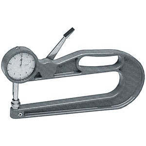 Jeu de jauges à lame en acier inoxydable 3952D 200, division 1/10 mm, arc profond pour des mesures précises - Product Image 1