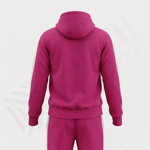 High Quality Custom Fitness Gym <b>Sweatshirt</b> Jogger Set Breathable Fleece Hood Printed <b>Zip</b> Suit Plus Size Sports Tracksuit Men - Product Image 2