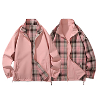 Veste en toile enduite pour homme Coach, col montant, logo sur le devant, légère, respirante, coupe-vent, vêtements d'extérieur pour l'automne et l'hiver, confortable