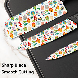 ชุดมีดครัวระดับพรีเมียม 3 ชิ้น ใบมีดเซรามิก ด้ามพลาสติก คุณภาพสูง ใช้กับเครื่องล้างจานได้ เหมาะสำหรับปิ้งย่างและกิจกรรมกลางแจ้ง ลดราคาพิเศษ - Product Image 2