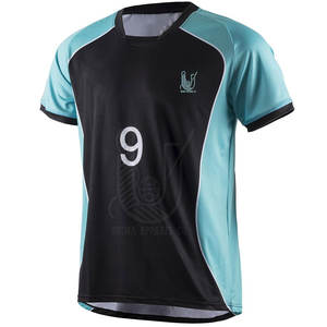 เสื้อวอลเลย์บอลโพลีเอสเตอร์ 100% แบบซับลิเมชั่นสั่งทำพิเศษ แห้งเร็ว คุณภาพสูง สำหรับผู้ใหญ่ พร้อมโลโก้สั่งทำ - Product Image 1