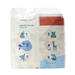 Couches BabySmile Taille 3 (4-9 kg) 112 unités - Product Image 2