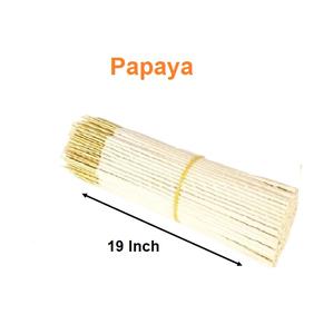 Varillas de incienso de 19 pulgadas Varillas de incienso natural de papaya más vendidas Suministro a granel (Blanco) - Product Image 1
