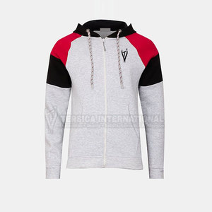 Men Tracksuit <b>Set</b> Soft Cotton Blend Hoodie with <b>Matching</b> <b>Jogger</b> Pants Lightweight Men Tracksuit - Product Image 4