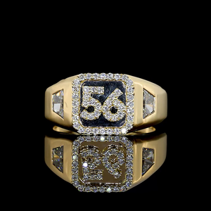 Anillo de Lujo con Diamantes de Moissanita de 0.55 Quilates, Oro de 14k, Forma Mixta, Proveedor Mayorista, Fabricante de Equipos Originales y Diseño Original, Joyería Fina, Exportación, Suministro al por Mayor - Product Image 4