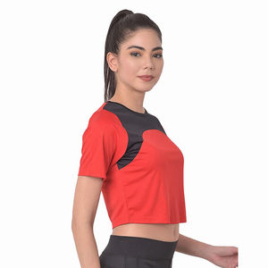 เสื้อครอปสตรีทแบบปรับแต่งได้เสื้อครอปสีทึบเสื้อครอป100% พิมพ์โลโก้ตามสั่งแบบ100% - Product Image 5