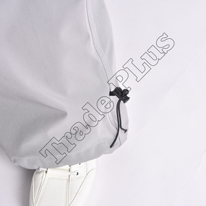 Pantalon de ski gris imperméable pour homme avec cordon de serrage, 100 % polyester, respirant, coupe-vent, pantalon de snowboard, taille adulte - Product Image 5