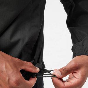 Chaqueta cortavientos informal de exterior para hombre con logotipo personalizado 2025, ropa de invierno personalizada con soporte de poliéster - Product Image 6