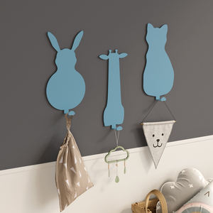 Animal Kingdom-Ensemble de 3 crochets élégants et robustes en métal, livraison gratuite vers les pays européens. - Product Image 2