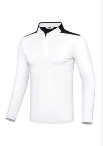 Sudadera con Capucha Casual para Hombre de Golf, Manga Corta, Spandex/Poliéster, Cuello en V, Botones al Frente - Product Image 4