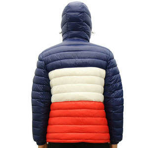 Abrigos acolchados con capucha personalizados para hombre, chaqueta bomber para exteriores, chaqueta acolchada de burbujas, abrigo cálido de invierno, chaqueta cortavientos para hombre - Product Image 5