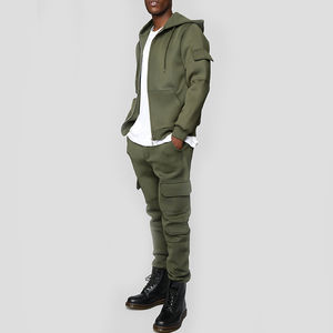 Chándal Deportivo Informal con Capucha para Hombre, Diseño Personalizado OEM, con Bolsillos Grandes, 100% Algodón Ecológico - Product Image 6