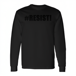 Camiseta de manga larga premium Resist Political Slogan Power - Product Image 2