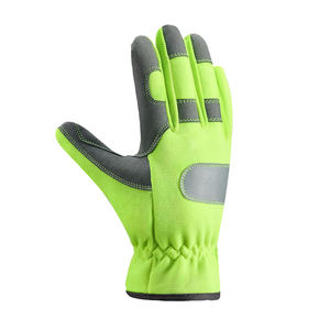 Gants de travail d'hiver haute visibilité résistants à la chaleur, aux étincelles, antistatiques, texture lisse, sans silicone, gants de sécurité pour la construction - Product Image 4