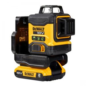 Para Dewalt 18V 2Ah XR Estuche de cargador de batería de litio Láser multilínea con haz verde de clase 2 (510-530nm) Niveles láser rotativos - Product Image 2