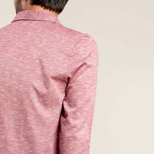 Camiseta Informal de Fibra de Bambú Transpirable para Hombre con Logotipo Personalizado, con Dos Botones y Estampado Personalizado en Tela Jersey - Product Image 6