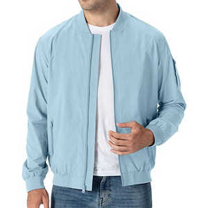 Chaquetas cortavientos transpirable impermeable personalizado chaqueta para hombre pulóver cortavientos Anorak chaqueta de lluvia de viento - Product Image 1