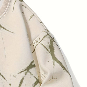 เสื้อสเวตเชิ้ตผู้ชายแฟชั่น ผ้าคอตตอนผสม พิมพ์ลายกราฟิกตามสั่ง ทรงหลวมใส่สบาย เหมาะสำหรับวัยรุ่น สไตล์สตรีท - Product Image 3